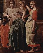 Nicolas Poussin Eliezer et Rebecca china oil painting artist